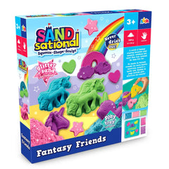 ADDO Sandsational Fantasy Friends with Colourful Sand 500g