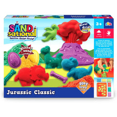 Sandsational Jurassic Classic with Colourful Sand 600g