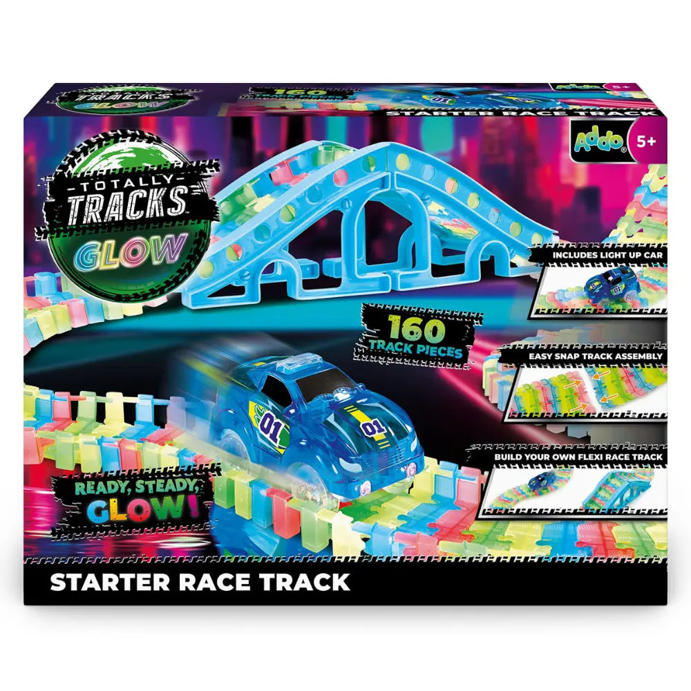 Addo Totallytrack Glow 160Pc Starter B/O