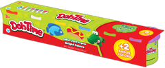 Dohtime Bright Colors 4+2 Pack 3Assortment 3Oz