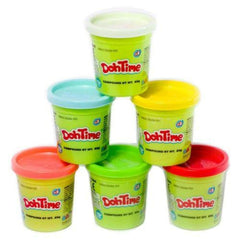 Dohtime Bright Colors 4+2 Pack 3Assortment 3Oz