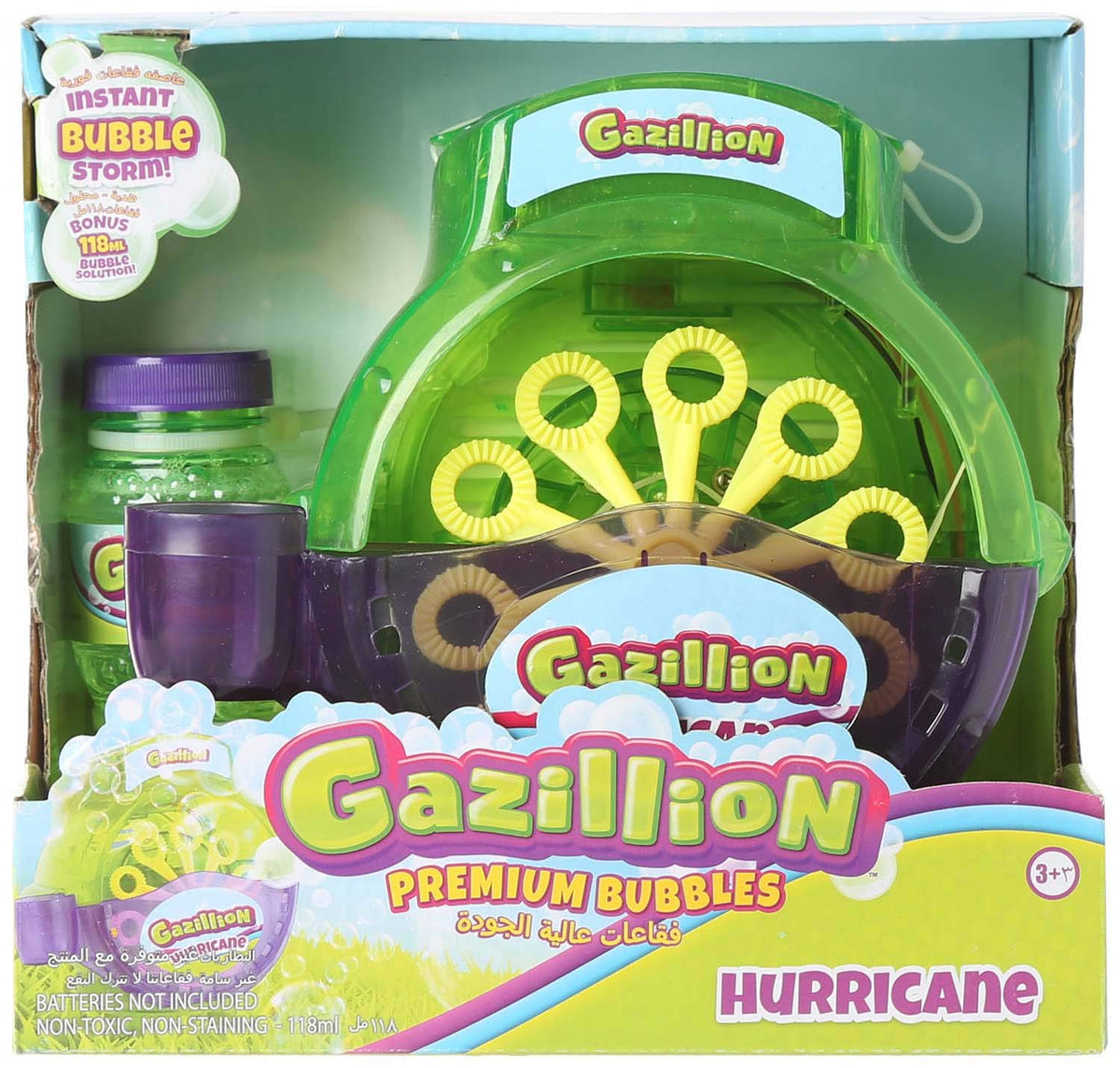 Gazillion Machine Hurricane Bubble Toys