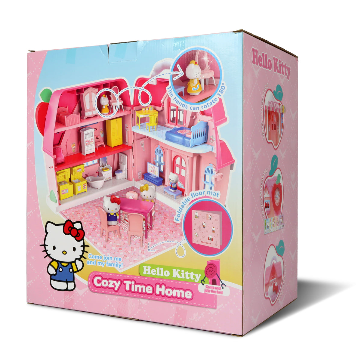 طقم منزل Hello Kitty Cozy Time للعب التخيلي وتمثيل الأدوار للأطفال الصغار
