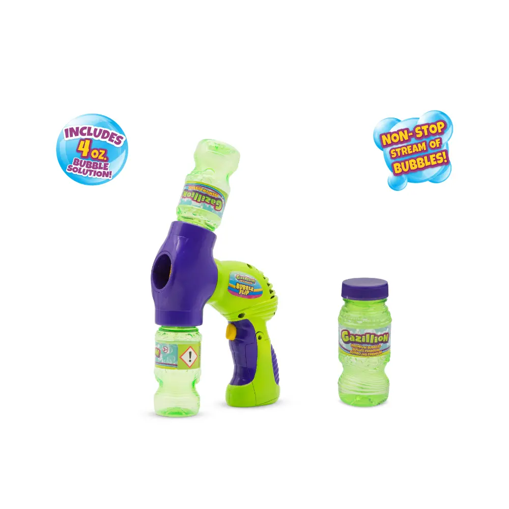 Gazillion Bubble Flip With 4oz Solution, Battery Operated