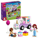 Lego Friends Unicorn Birthday Delivery Car Toys Building Set with Accessories