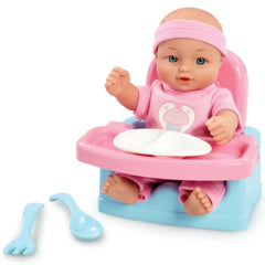 إيرلي ليرنينج سنتر – كرسي طعام للدمية الصغيرة Cupcake Mini Baby Highchair