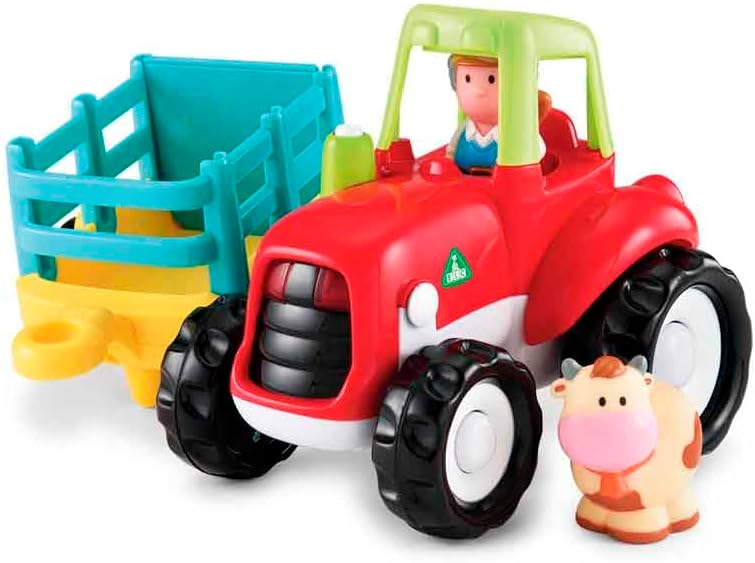 إيرلي ليرنينج سنتر Happyland جرار مزرعة مع أضواء وأصوات