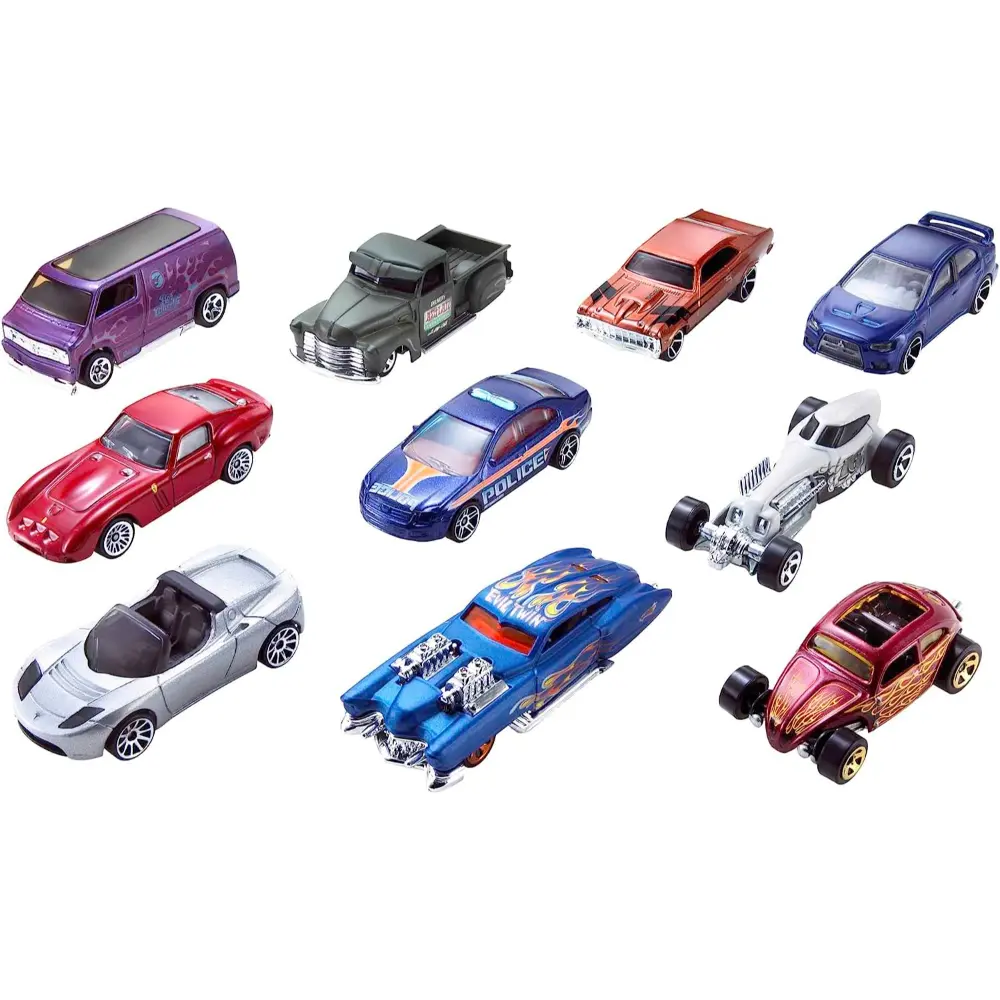 Hot Wheels Basic Car Pack of 10