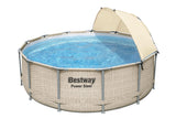 طقم مسبح Bestway Power Steel بمقاس 396 × 107 سم
