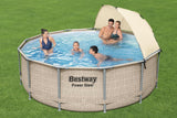 طقم مسبح Bestway Power Steel بمقاس 396 × 107 سم