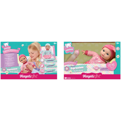 دمية بيبي أمورا Sweet Expressions بحجم 11 بوصة