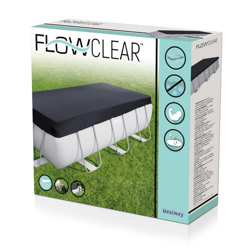 Bestway Steel Frame Pool Cover 4.12 x 2.01 m
