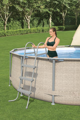 طقم مسبح Bestway Power Steel بمقاس 396 × 107 سم