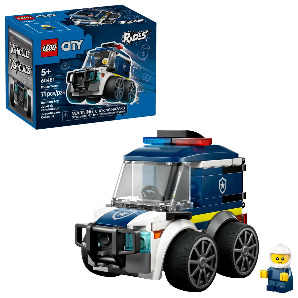 Lego City Rides Police Truck