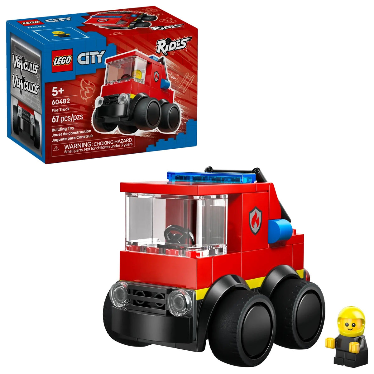 Lego City Rides Fire Truck