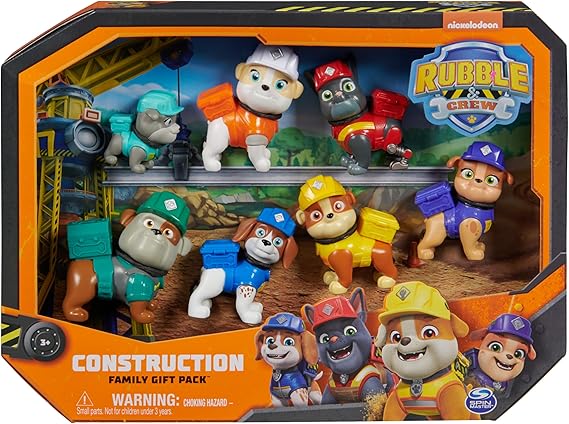 Rubble & Crew Construction Gift Pack Set