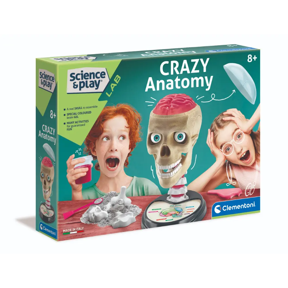 Clementoni Science & Play Crazy Anatomy Lab Toys for kids