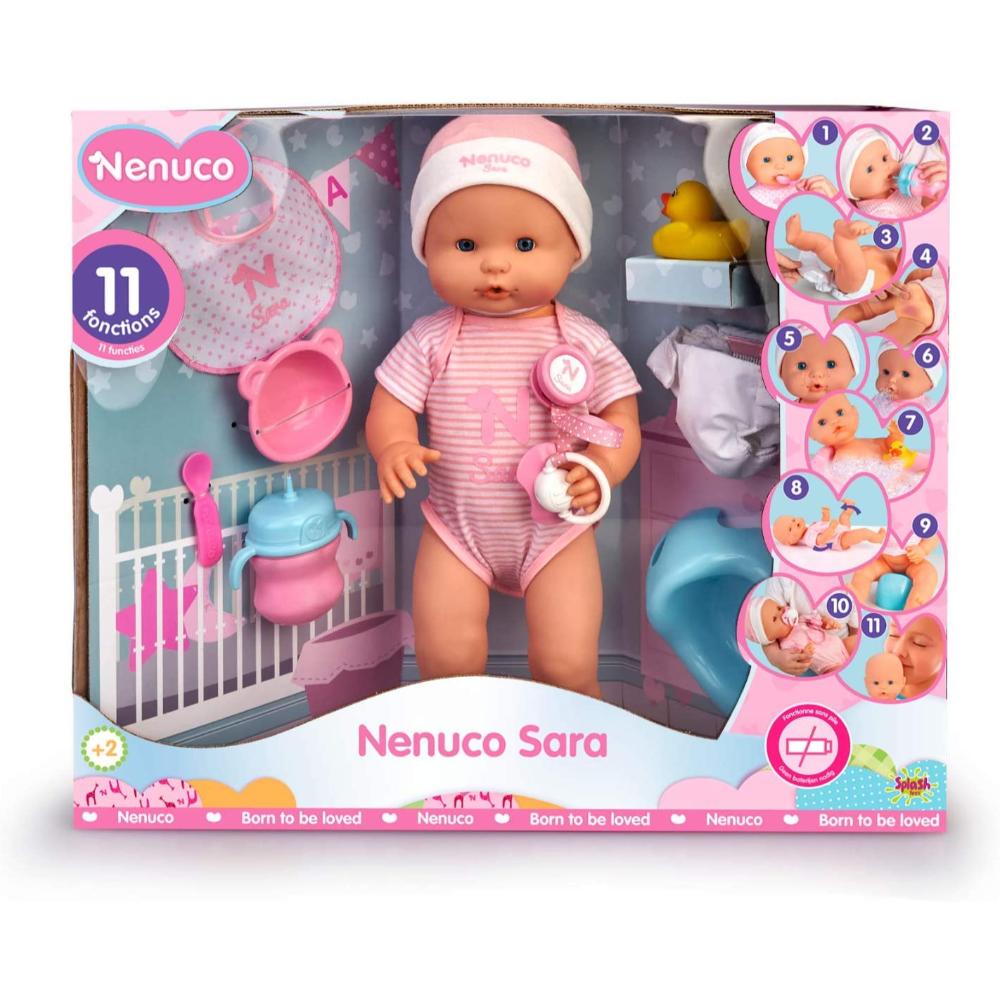 Nenuco Sara 11 Functions 42Cm & 10 Accessories