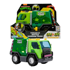 TMNT THRASH N BATTLE GARBAGE TRUCK B/O