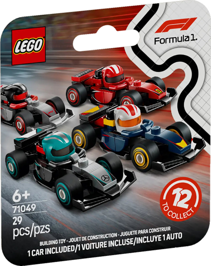 Lego F1 Collectible Race Cars