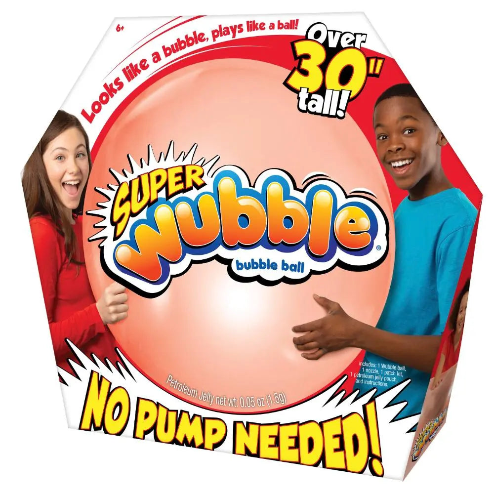 Super Wubble Bubble Ball Red Single Pack
