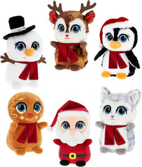 Motsu Christmas 22cm Plush 6 Assortment (1 piece per order, random character, subject to availability)