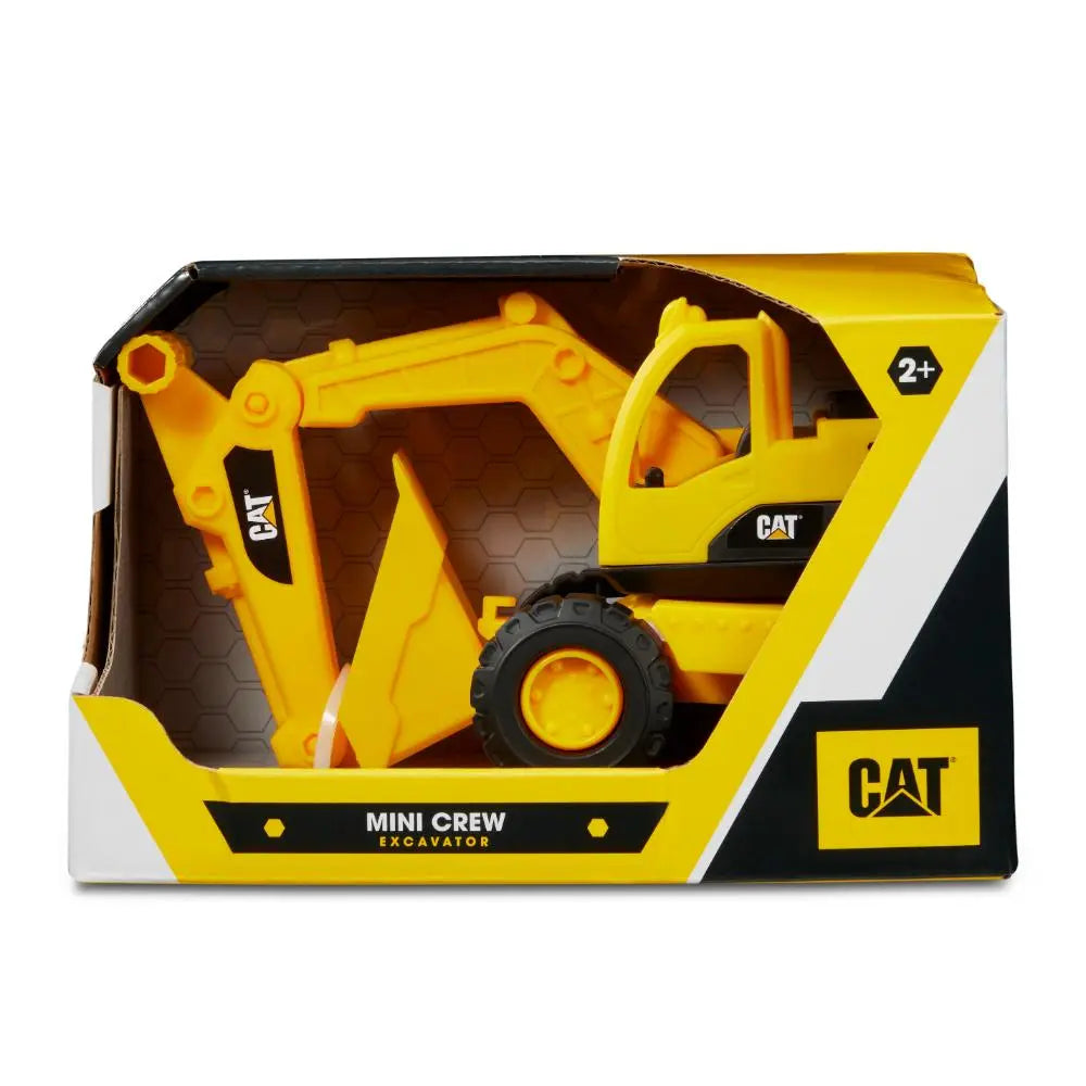 شاحنة CAT ميني كرو ووركر بعجلات حرة، 7 بوصات