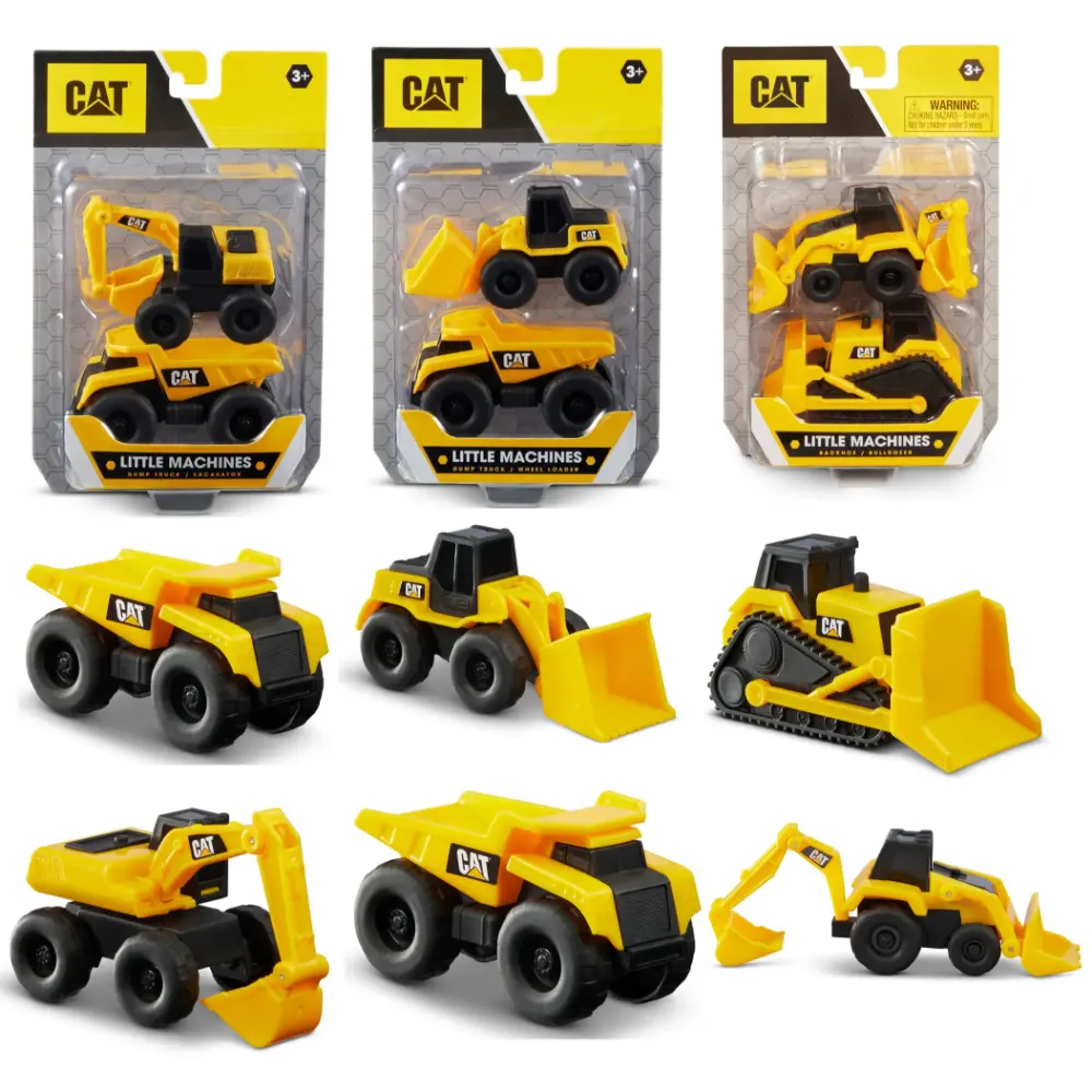 Cat Mini Machines 3-Inches 2 pcs in 1 Pack  Assortment