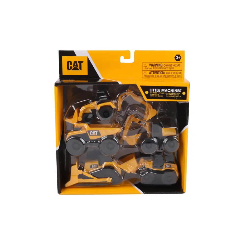 Cat Mini Machines Free Wheel Value 3 Inches 5Pack