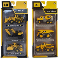 CAT Diecast Metal 4-Inch 3Pack,  Assortment