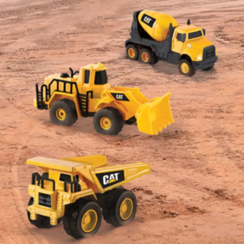 CAT Diecast Metal 4-Inch 3Pack,  Assortment