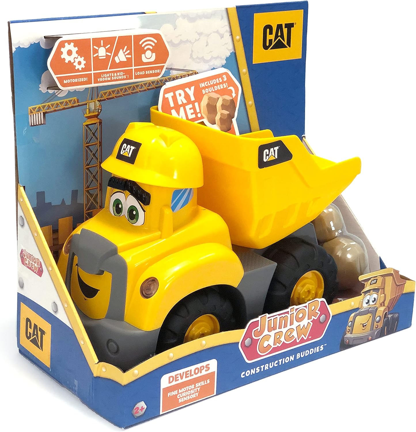 Cat Light & Sound Construction Buddies 10-Inches