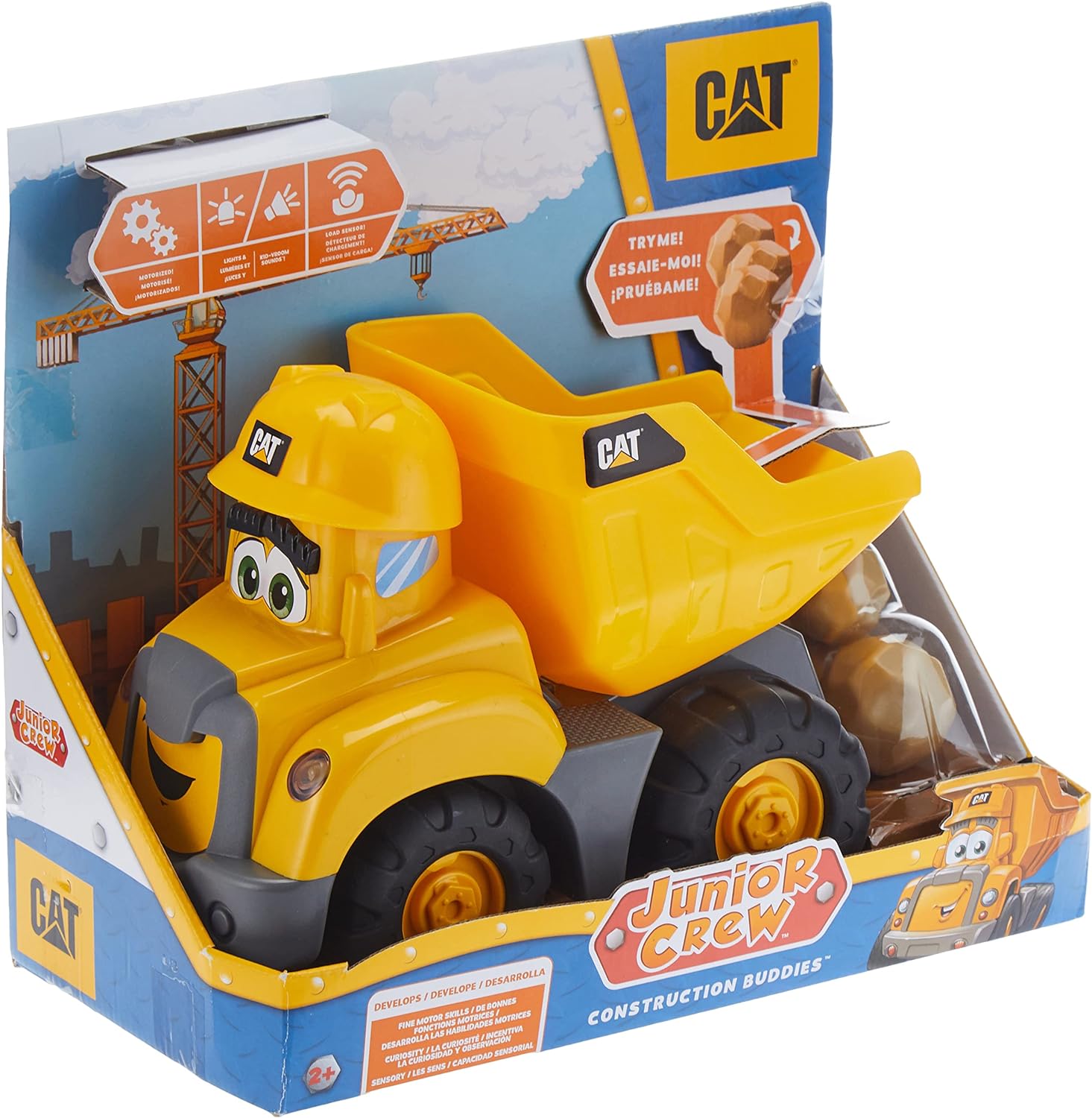 Cat Light & Sound Construction Buddies 10-Inches