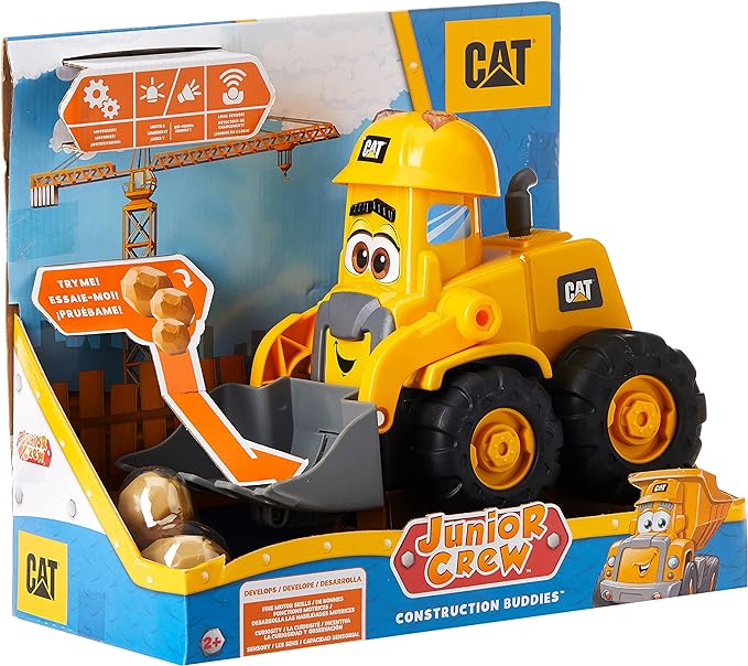 Cat Light & Sound Construction Buddies 10-Inches