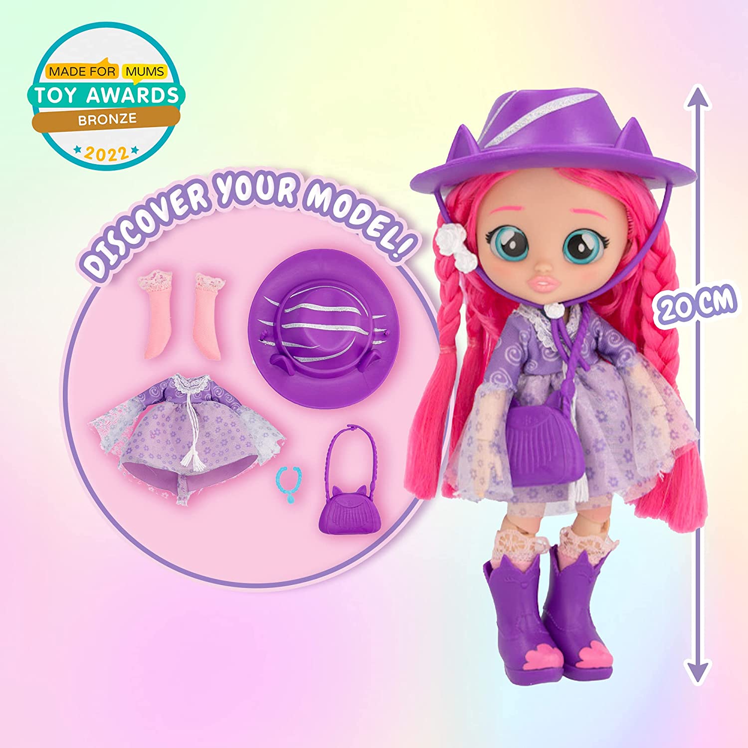 Cry Babies BFF Katie 8-Inch Dolls
