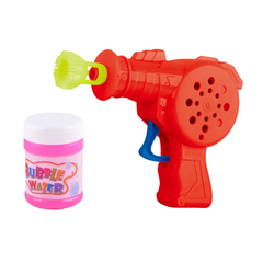 Power Joy Bubble Friction Mini Gun Asst