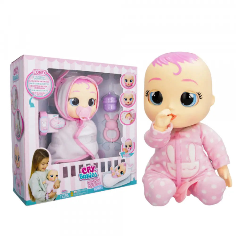 Cry Babies Newborn Coney B/O