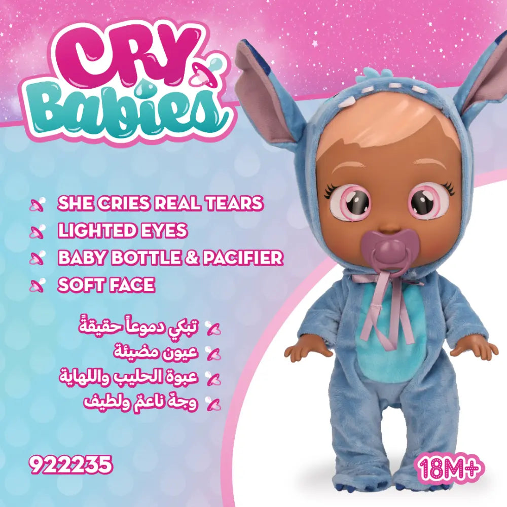 Cry Babies Disney Stitch B/O