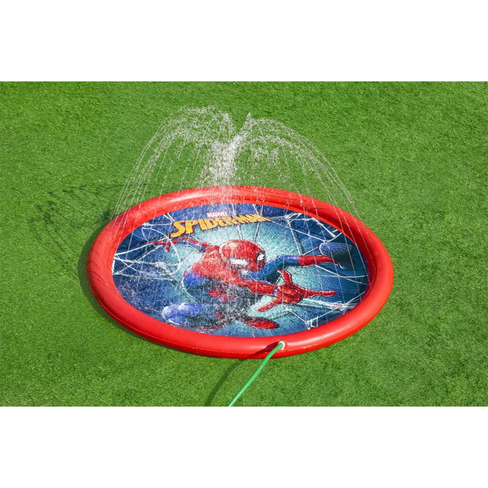 BESTWAY SPLASH PAD SPIDERMAN 165CM