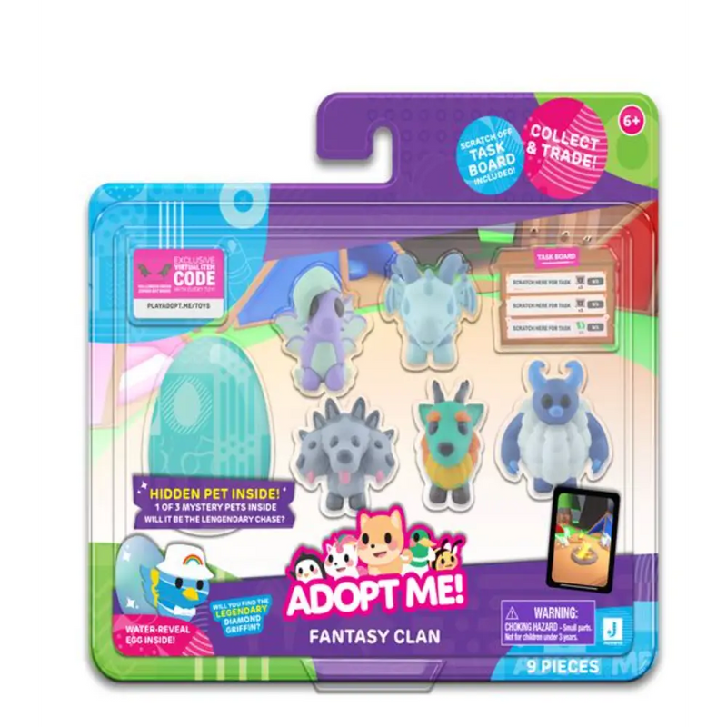 Adoptme Pets Figure Multi 6 Pack 2 Inch