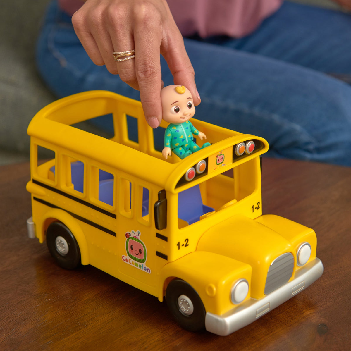 Cocomelon Feature Vehicle School Bus
