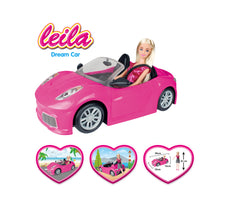 Power Joy Leila Dream Car 35cm + Doll