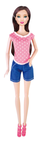 Power Joy Leila Doll Playset with bath dog theme Assorted - Sold per piece (Random selection)