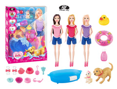 Power Joy Leila Bath Dog - Kids Bath Time Toy