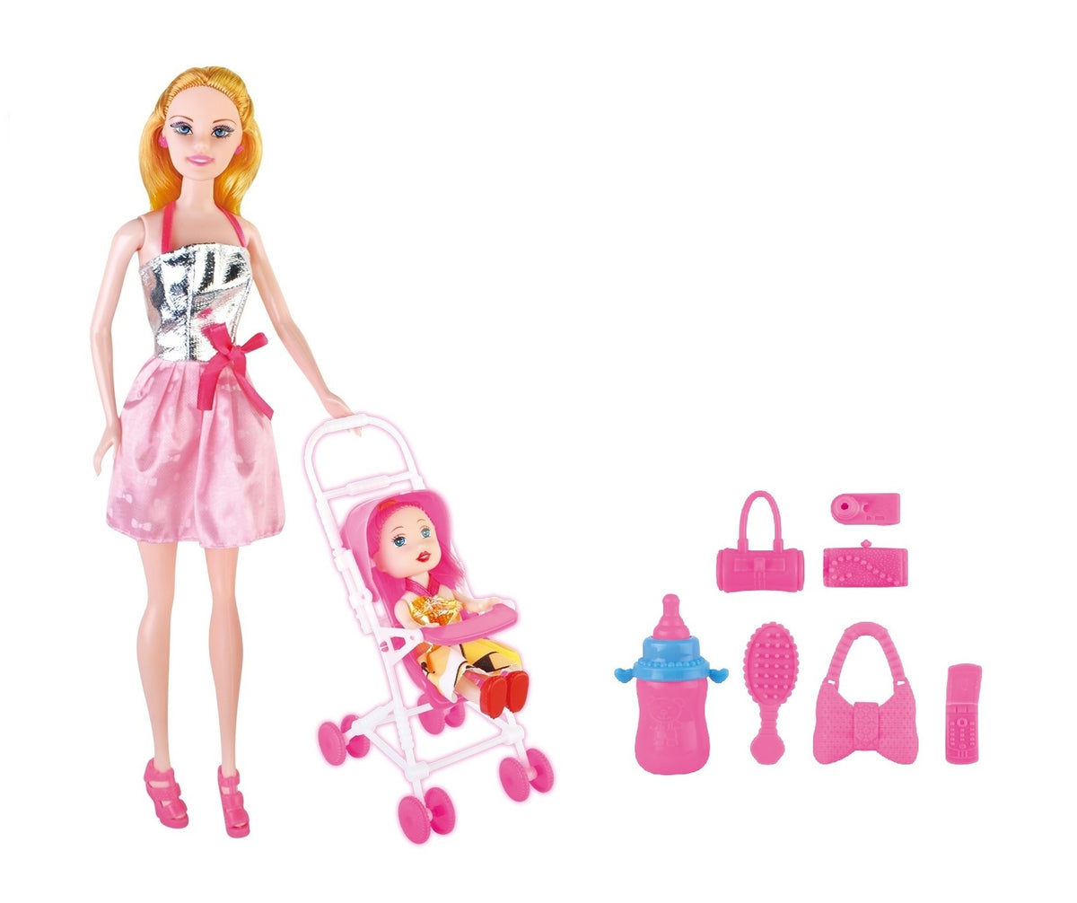 Power Joy Leila Trolley Set 3-In-1 Playset Assortment for Kids Ages 3+