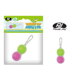 Power Joy Fidget Toy Dimple 2 Pop Keychain 1 Piece for Kids Ages 3+