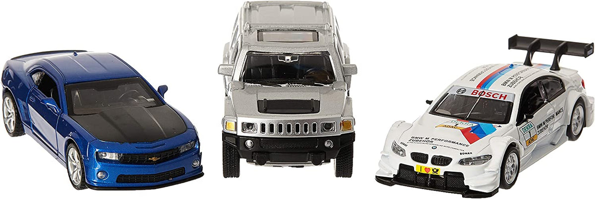 طقم سيارات Power Joy VroomVroom Diecast MSZ المرخّصة – 3 قطع