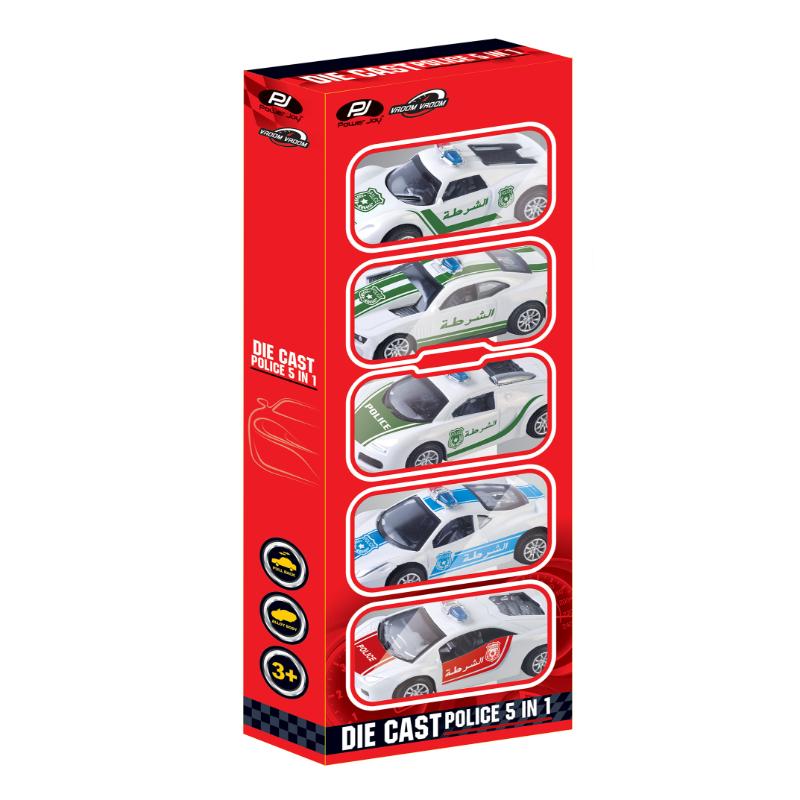 Power Joy Vroom Vroom Diecast Uae Police Car Assortment