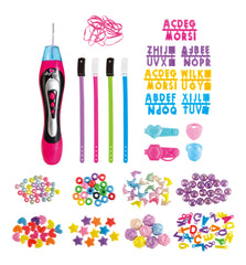 Power Joy Glamglam DIY Letter & Bead 2-In-1 Set for Kids