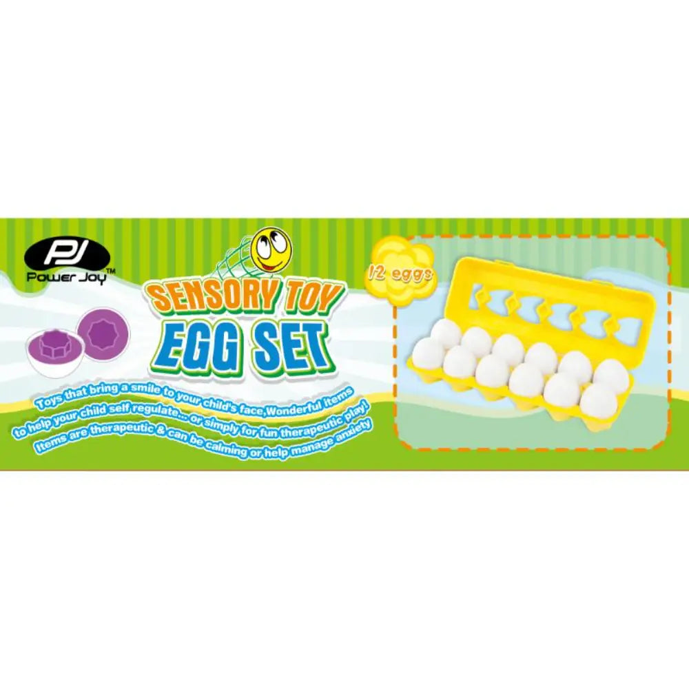 Power Joy Fidget Toy Egg Set 12Pcs